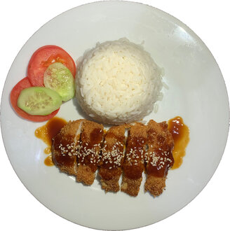 Japon Soslu Kemiksiz Çıtır Tavuk (Chicken Katsu) görseli