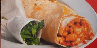 Tavuk Tantuni Dürüm (Çift Lavaş) görseli