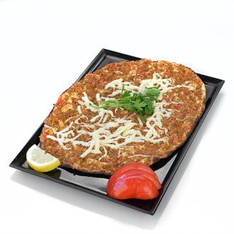 Kaşarlı Lahmacun görseli