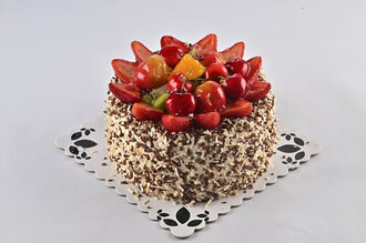 Meyveli Pasta (4 - 6 Kişilik) görseli