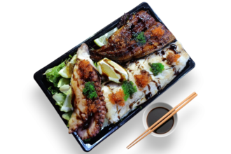 269- Havyar & Parmesanlı Lüx Fish Plate görseli