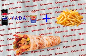 Tavuk Döner Dürüm Menü görseli