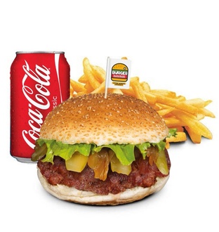 Klasik Burger Menü görseli