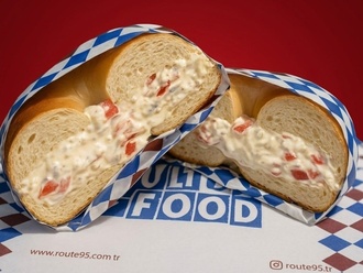 Cream Cheese Bagel Sandviç görseli