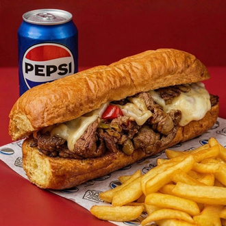 Philly Cheesesteak Menü görseli