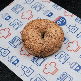 Susamlı Haşhaşlı Bagel görseli