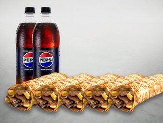 5'Li Tavuk Döner Dürüm & İçecek Menü görseli