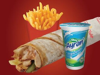 Özel Soslu Dürüm & Ayran Menü görseli