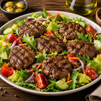 Köfteli Salata görseli