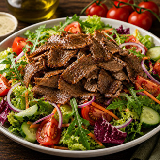 Et Dönerli Salata görseli