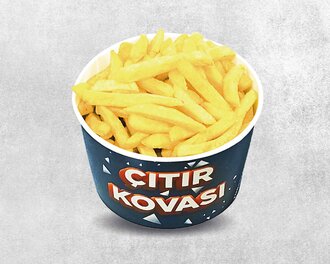Kova Patates Kızartması görseli