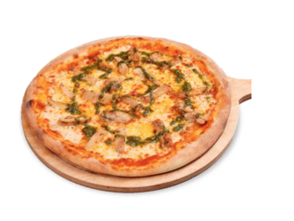 Chicken Pesto Pizza Dilim Quesadillas + Patates Kizartmasi görseli