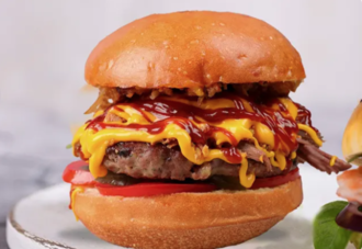 Bbq Midnight Burger (190 Gr) görseli