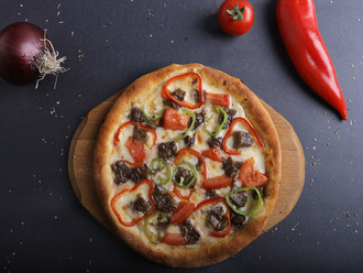 Star Kavurmalı Pizza (Orta) görseli
