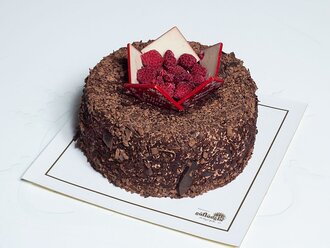 Frambuazlı Çikolatalı Pasta (No.0) (4-6 Kişilik) görseli