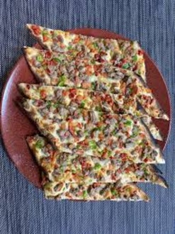 Kuşbaşılı Bıçak Arası Pide görseli