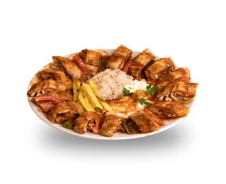Beyti Kebap (Tavuk Dönerden) görseli