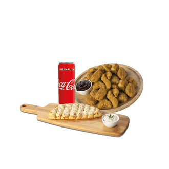 Cheese Bread (Sade) + Çıtır Tavuk 200Gr. + Kutu İçecek görseli