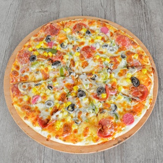 Karışık Pizza (42 Cm.) görseli