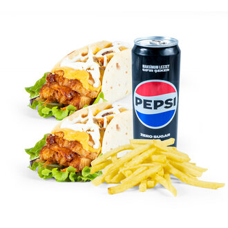 Duble Tavuk Tafo Menü (70 Gr.) görseli