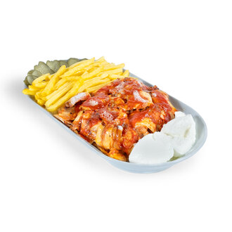İskender (Tavuk Dönerden) (100 Gr.) görseli