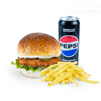Çıtır Gurme Tavuk Burger Menü görseli