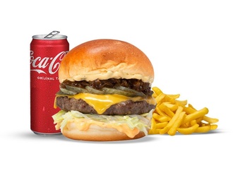 Tasty Cheese Burger Menü görseli