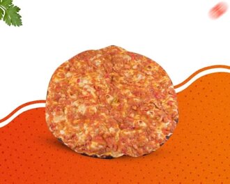 Barbekü Tavuklu Lahmacun görseli