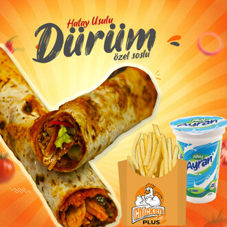 Chicken Plus Zurna Tavuk Dürüm Menü 1 görseli