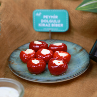 Peynir Dolgulu Kiraz Biber görseli