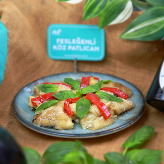 Fesleğenli Köz Patlıcan görseli