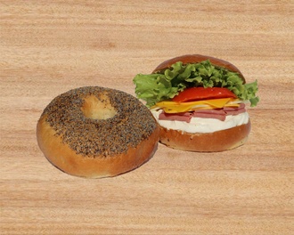Haşhaşlı Bagel görseli