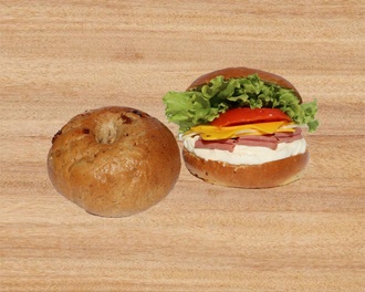 Tarçınlı & Üzümlü Bagel görseli