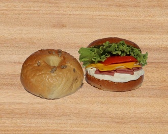 Ay Çekirdekli Bagel görseli