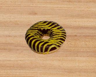 Vanilya Dolgulu Donut görseli