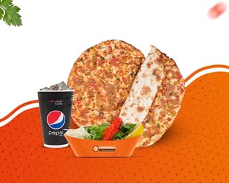 2'Li Bıçak Arası Lahmacun Menü görseli