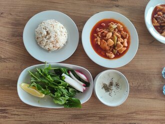 3 Lü Tavuk Sote  Menü (Az) görseli