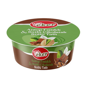 Eker Antep Fıstıklı & Çikolatalı Sütlü Tatlı (100 G) görseli