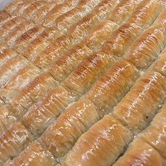 Cevizli Tereyağlı Burma Baklava (500 Gr.) görseli