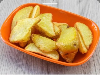 Elma Dilim Patates Kızartması görseli