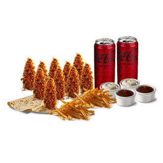 Acılı Cajun Avantaj Sepet Menü (2 Kişilik) görseli