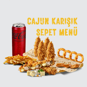 Cajun Karışık Sepet Menü görseli