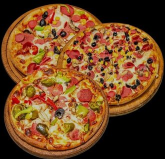 3'Lü Orta Boy Pizza Menü görseli