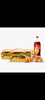 3'Lü Hamburger Menü görseli