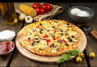 Vejetaryen Pizza (Large) görseli