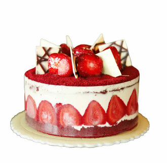 Red Velvet Pasta (No: 1) (7-8 Kişilik) görseli