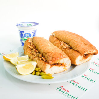 2'Li Ekmek Arası Tavuk Tantuni Menü görseli