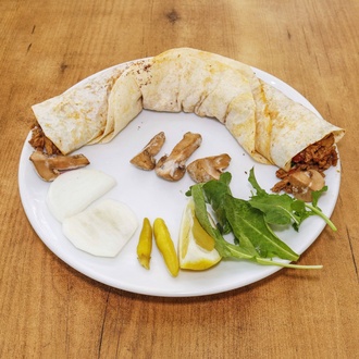 Mantarlı Et Tantuni Dürüm görseli