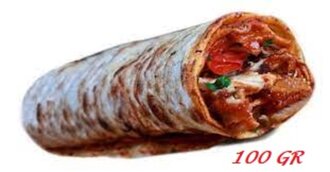 Eti Bol Tavuk Döner Dürüm görseli