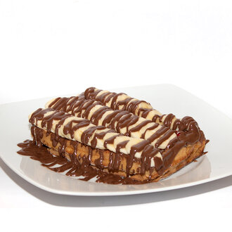 Muzlu Çikolatalı Waffle görseli